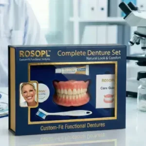 🌎Ends Today: 70% OFF! ROSOPL Custom-Fit Full Functional DenturesMake you more confident